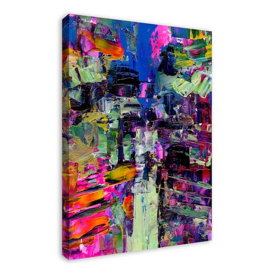 Bright Neon 24" x 36" Canvas Wall Art